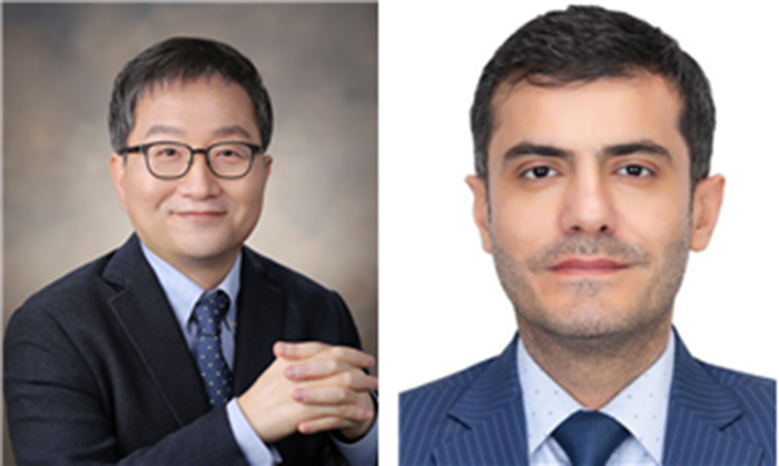 교신저자 김상욱 교수(왼쪽), 제1저자 레이하니 하메다니 마수드 연구교수 (사진=한양대)