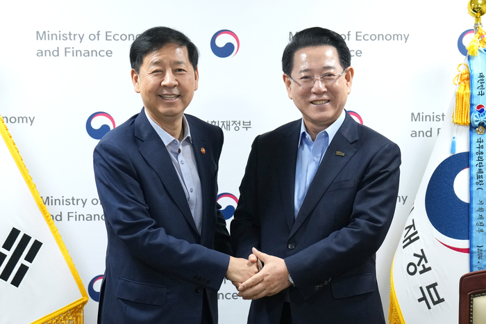 김영록 지사, 경제부총리에게 핵심 현안 국고 반영 요청