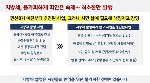 강현석 의정부시 부시장 20일 기자회견 발표 내용