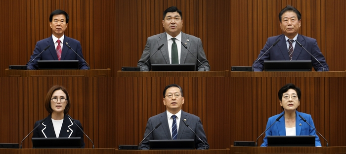 세종시의회 제100회 임시회…의원들, 준설·주차·보행환경·정신응급 '현안 직격탄'