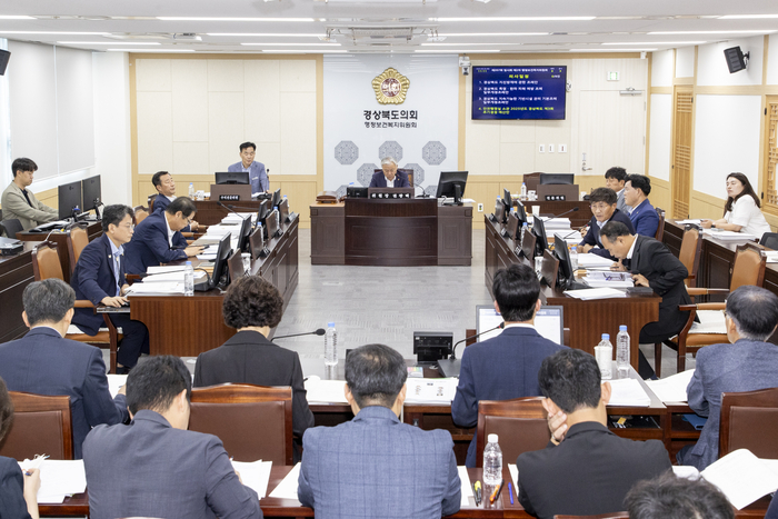행정보건복지위원회, 도민 생활과 직결된 예산 꼼꼼히 심사