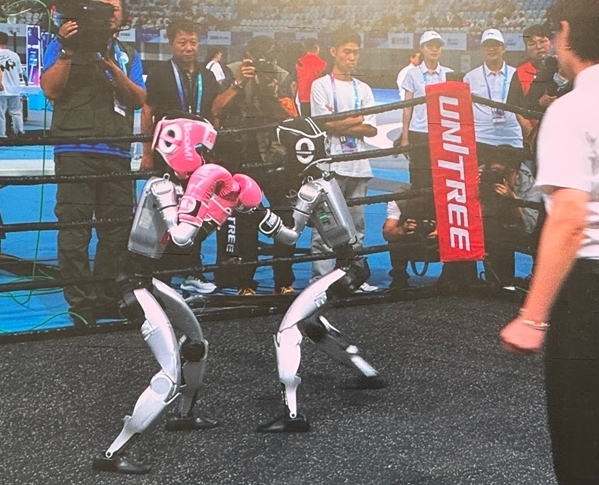 로봇 킥복싱 경기