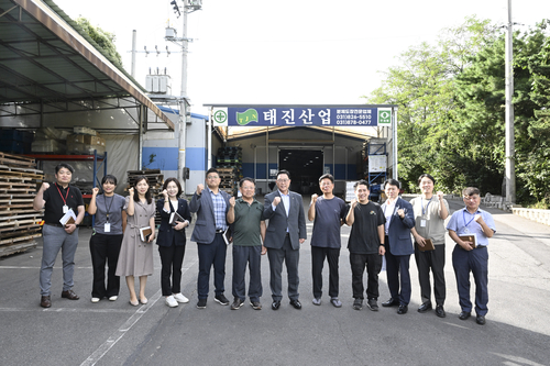 강수현 양주시장 27일 태진산업 방문