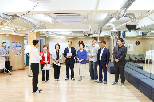 안산시의회 기획행정위원회 29일 안산시 청년센터 상상대로 방문
