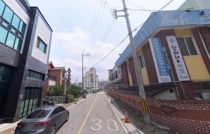 해남군 전선 지중화 박차“전봇대 없는 거리 환해졌어요