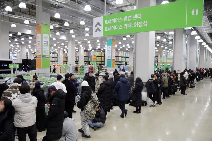 지난 2월 개장한 서울 강서구 소재 이마트 트레이더스 '마곡점' 내부 전경. 사진=이마트