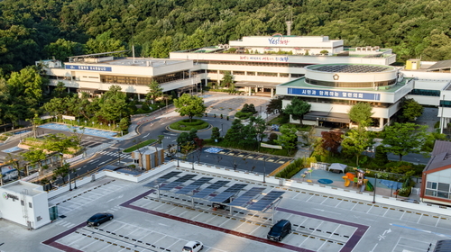 의왕시청 전경