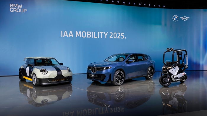MINI 스케그, BMW 뉴 iX3, BMW 모토라드 비전 CE