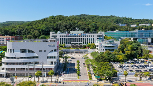 구리시청 전경