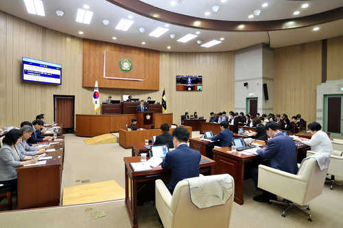 의왕시의회 9일 제314회 임시회 개회