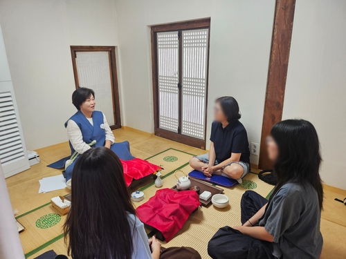 남양주시 '다산차 다례 교실' 운영 현장
