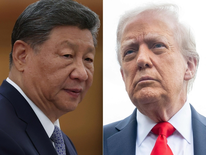 COMBO-US-CHINA-POLITICS-DIPLOMACY-TRUMP-XI