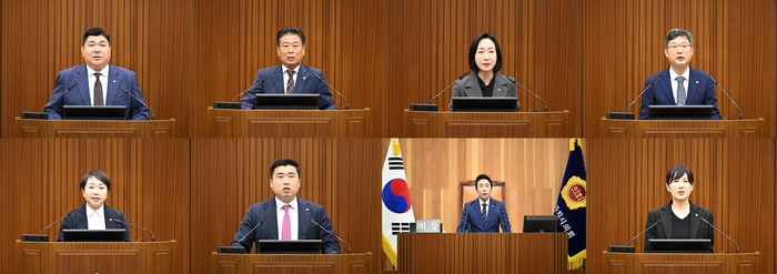 세종시의회, 제101회 임시회 개회…의원 6인 자유발언·보통교부세 개선 촉구