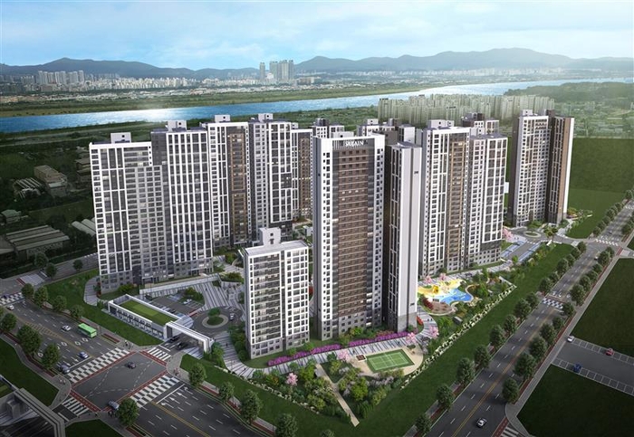 풍무역세권 수자인 그라센트 1차 조감도