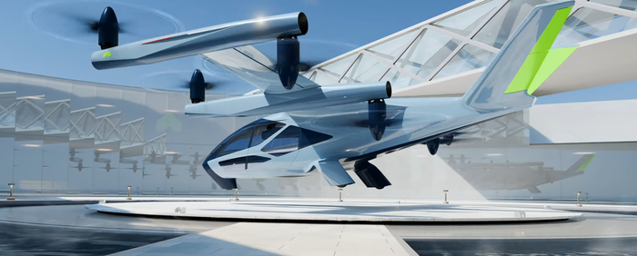 현대자동차그룹 UAM 사업 자회사 슈퍼널의 전기 수직 이착륙기(eVTOL) 콘셉트 모델 S-A2. 사진=현대자동차그룹(HYUNDAI) 유튜브 채널 캡처