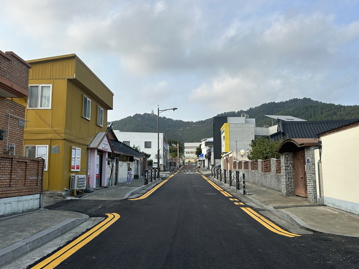 진도군, '진도초등학교 그린뉴딜 지중화 사업' 완료