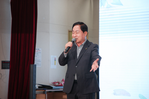 주광덕 남양주시장 15일 해피누리노인복지관 증-개축 기념식 주재