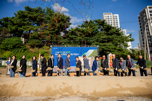 남양주시의회 16일 별내동 별내노인복지관 건립 착공식 참석