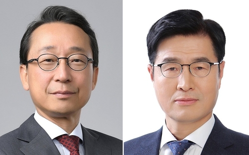 조영철(왼쪽) HD현대 부회장, 이상균 HD현대중공업 부회장