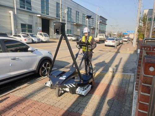 핸드형 지표투과레이더(GPR)