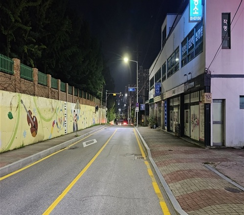 도로조명 전면 LED 교체
