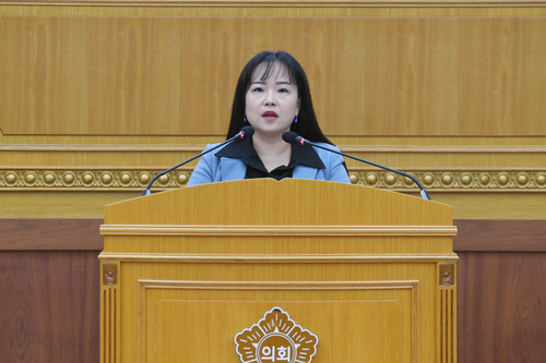 이지연 양주시의회 의원 24일 '장애정도 판정 체계 개선 촉구 건의안' 대표 발의