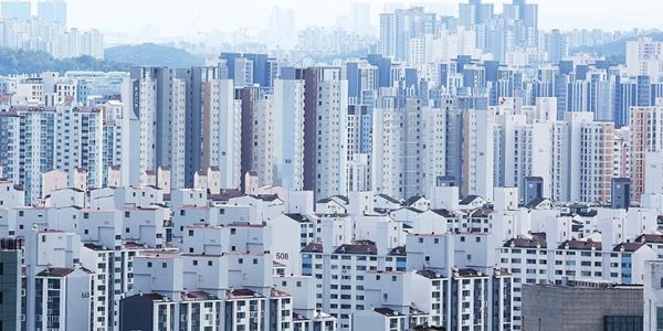 서울 아파트 전경