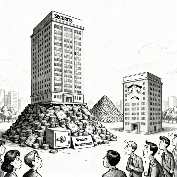 벤처기업 등 모험자본에 투자하라는 정책취지로 발행어음 취급인가를 받은 증권사가 오히려 안전자산 비중을 늘리고 있다. /Craisee(크레이시)