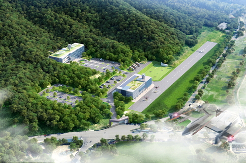 포천시 경기국방벤처센터 조감도