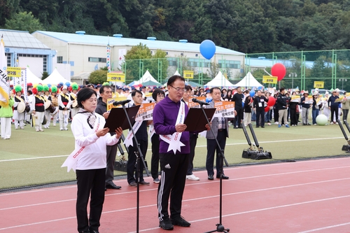 군포시-철도지하화 범시민추진위원회 경부선-안산선 군포 구간 철도지하화 촉구대회 개최