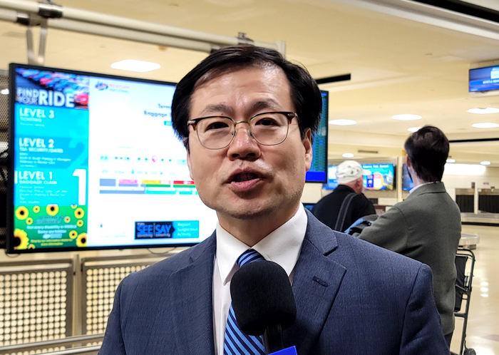 미국 도착한 여한구 통상교섭본부장