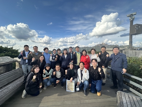 고양특례시의회 문화복지위원회 10월24일 북한산성-한양도성-탕춘대성 답사