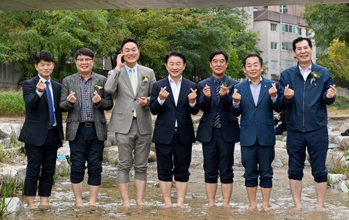 의정부시 10월31일 '호원천 생태하천 복원사업 준공식' 개최