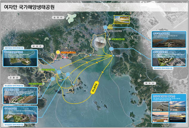전남 여자만 국가해양생태공원 조성사업 예타 대상 선정