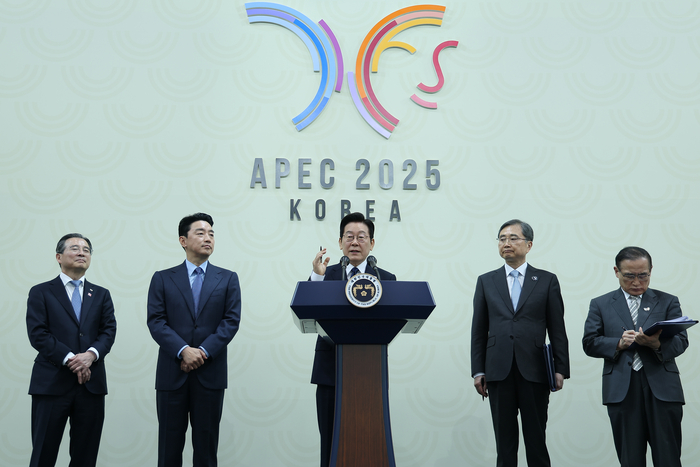 이재명 대통령, 2025 경주 APEC 정상회의 기자회견