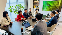 경북도 경제부지사, 유한건강생활 본사 방문...투자유치 간담회