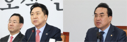 여야, 의원정수 감축 논란…김기현 "최소 30명 가능" 박홍근 "인기영합주의"