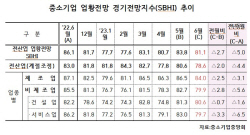6월 中企경기전망 "5월보다 못할 것"