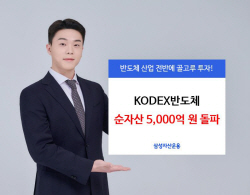 삼성운용, KODEX반도체 순자산 5000억원 돌파