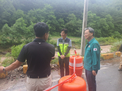 오도창 영양군수, 태풍‘카눈’수해복구지역 현장 점검