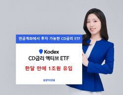 삼성운용 "KODEX CD금리 액티브 ETF 한달만에 1조 유입"