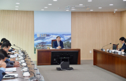 이병노 담양군수, "행사·업무계획 차질 없는 준비" 당부