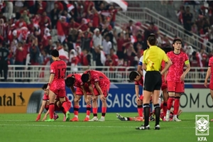 한국축구, 신태용 이끄는 인니와 혈투 끝 충격패