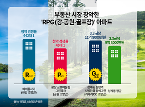 ‘역세권 말고 RPG’…강·공원·골프장 조망 아파트 ‘대세’