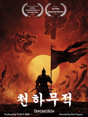 플러스엑스이엔엠, 베니스AI필름어워즈 대상 수상 ‘천하무적’