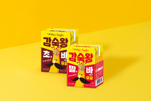생바나나 전문 브랜드 ‘감숙왕’, 바나나칩 이어 우유까지 내놨다