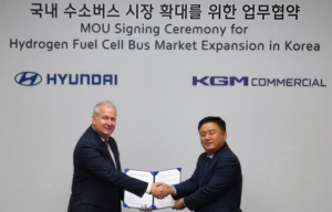 KG그룹, 차세대 수소버스 시장 출사표