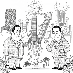 주가 급락해도 가치가 오른다?…삼성전자·SK하이닉스 ‘역설의 시장’