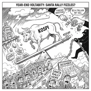 산타랠리 기대에 불붙은 ‘빚투’…변동성 장세 속 성적표는 ‘마이너스’