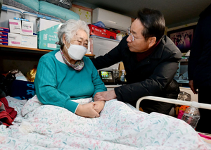 유정복, 혹한기 취약계층·장애인시설 겨울나기 현장 방문...‘따뜻한 겨울’ 약속